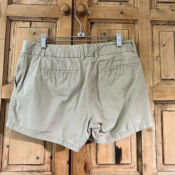 J. Crew 0 Chino Broken In Shorts Khaki Casual Summer Pockets - Picture 3 of 5